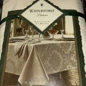 Waterford Cream Table Linens Luxurious Dining
